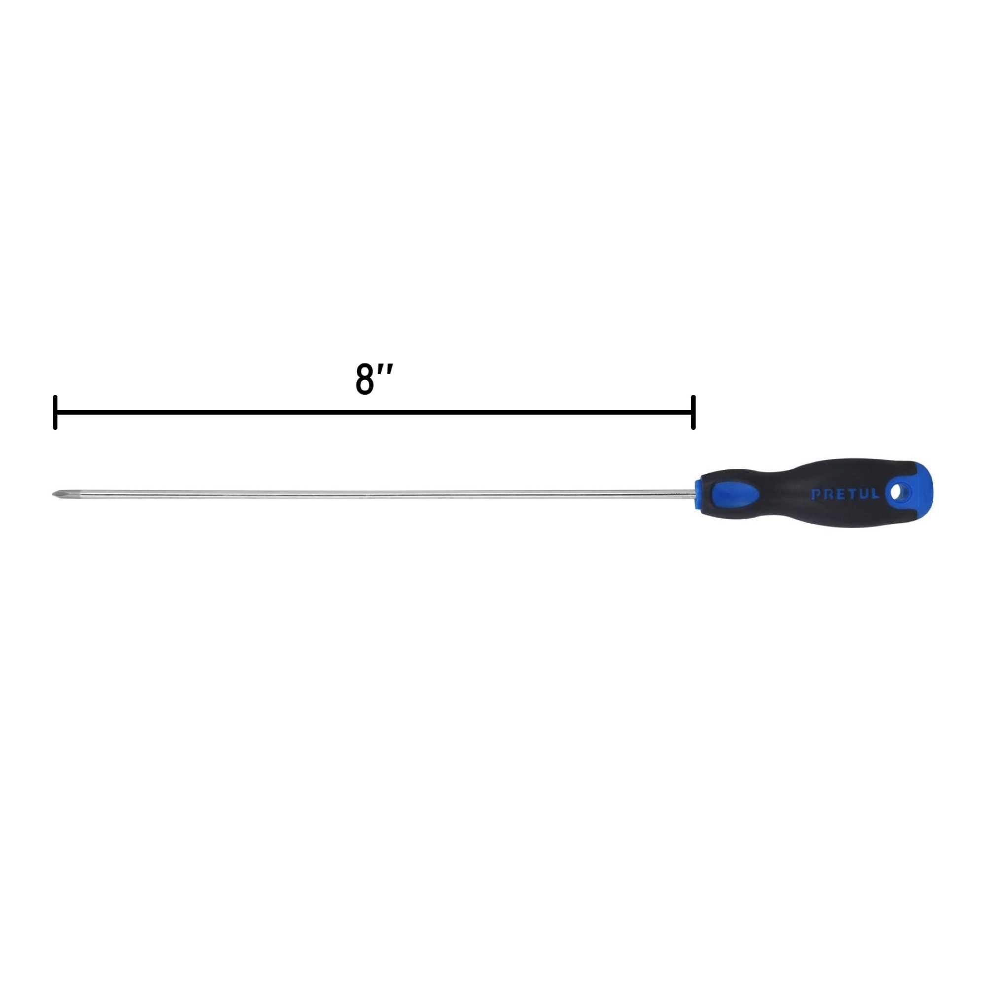 Destornillador Punta Phillips 1/8" x 8" Mango Comfort Grip - Imagen 4