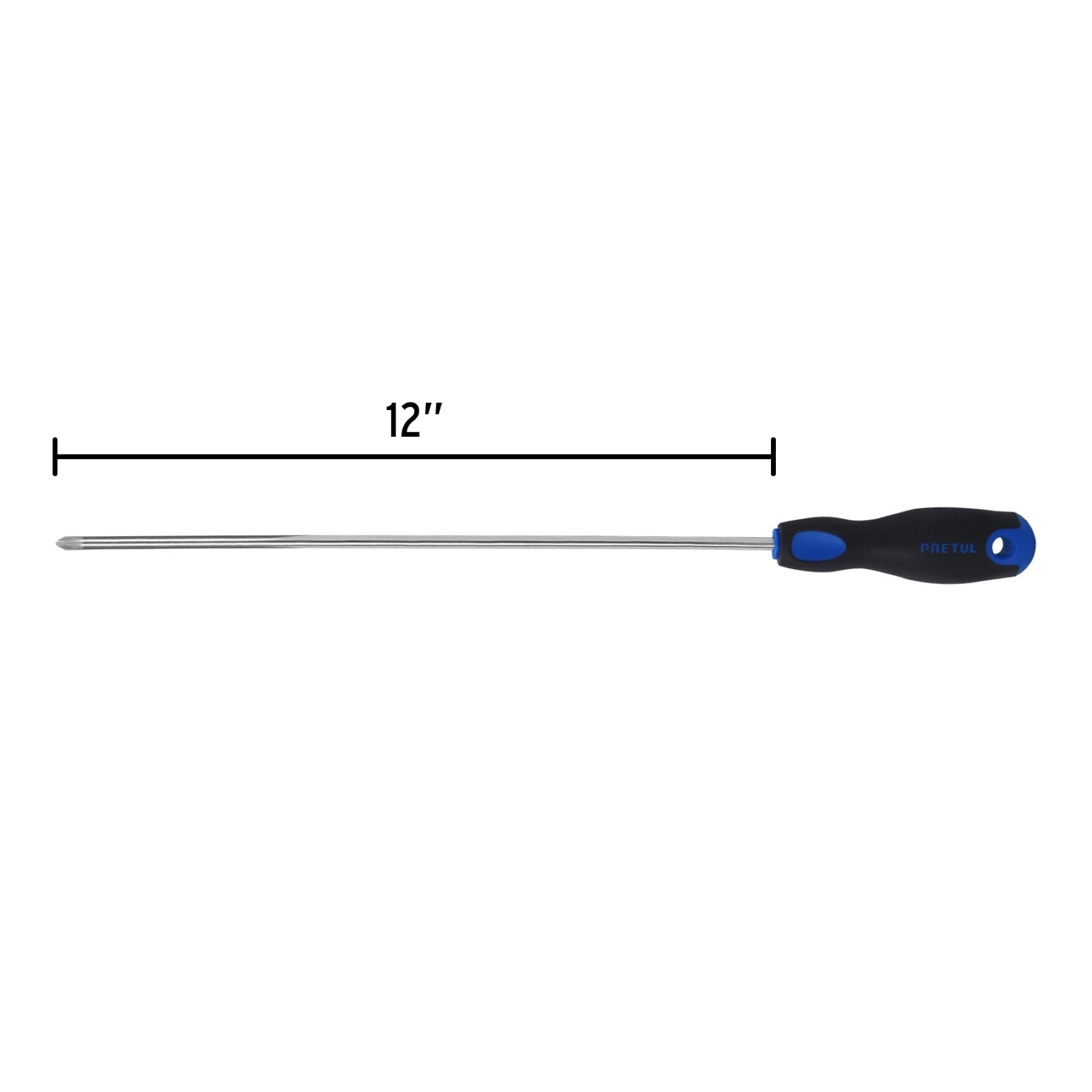 Destornillador Punta Phillips 1/4" x 12" Mango Confort Grip - Imagen 4
