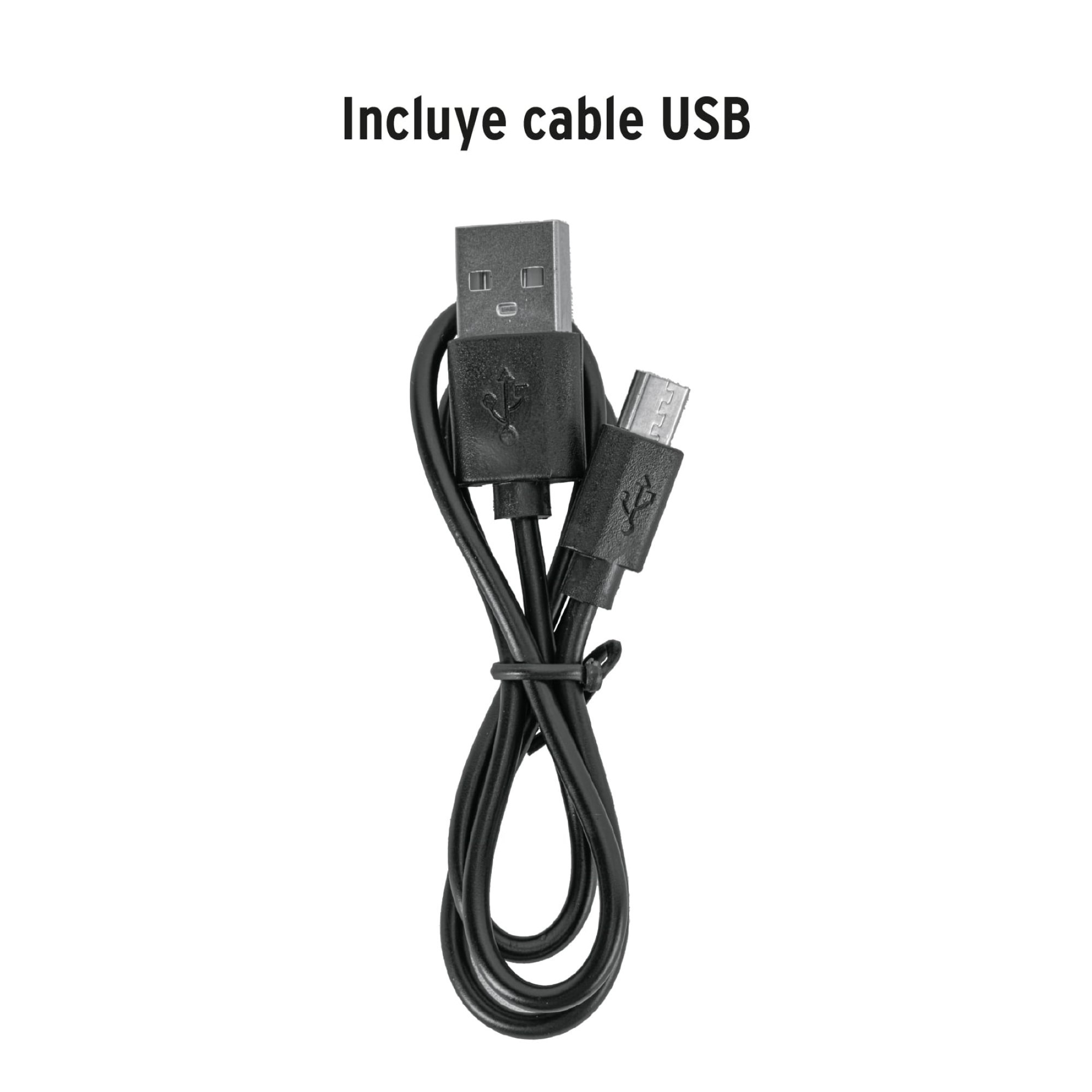 Linterna Led Tipo Minero Recargable ION Litio 90 lm - Imagen 7