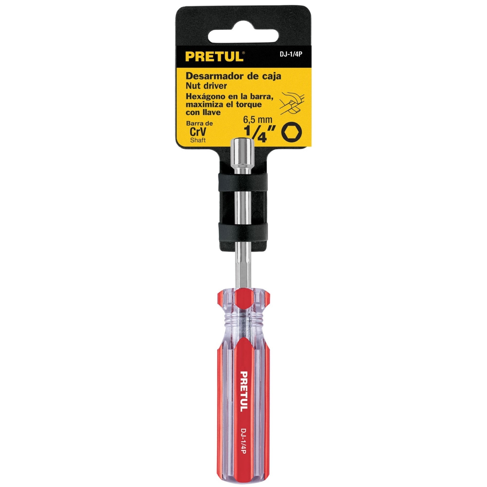 Destornillador De Copa 1/4" Con Mango De PVC - Imagen 2