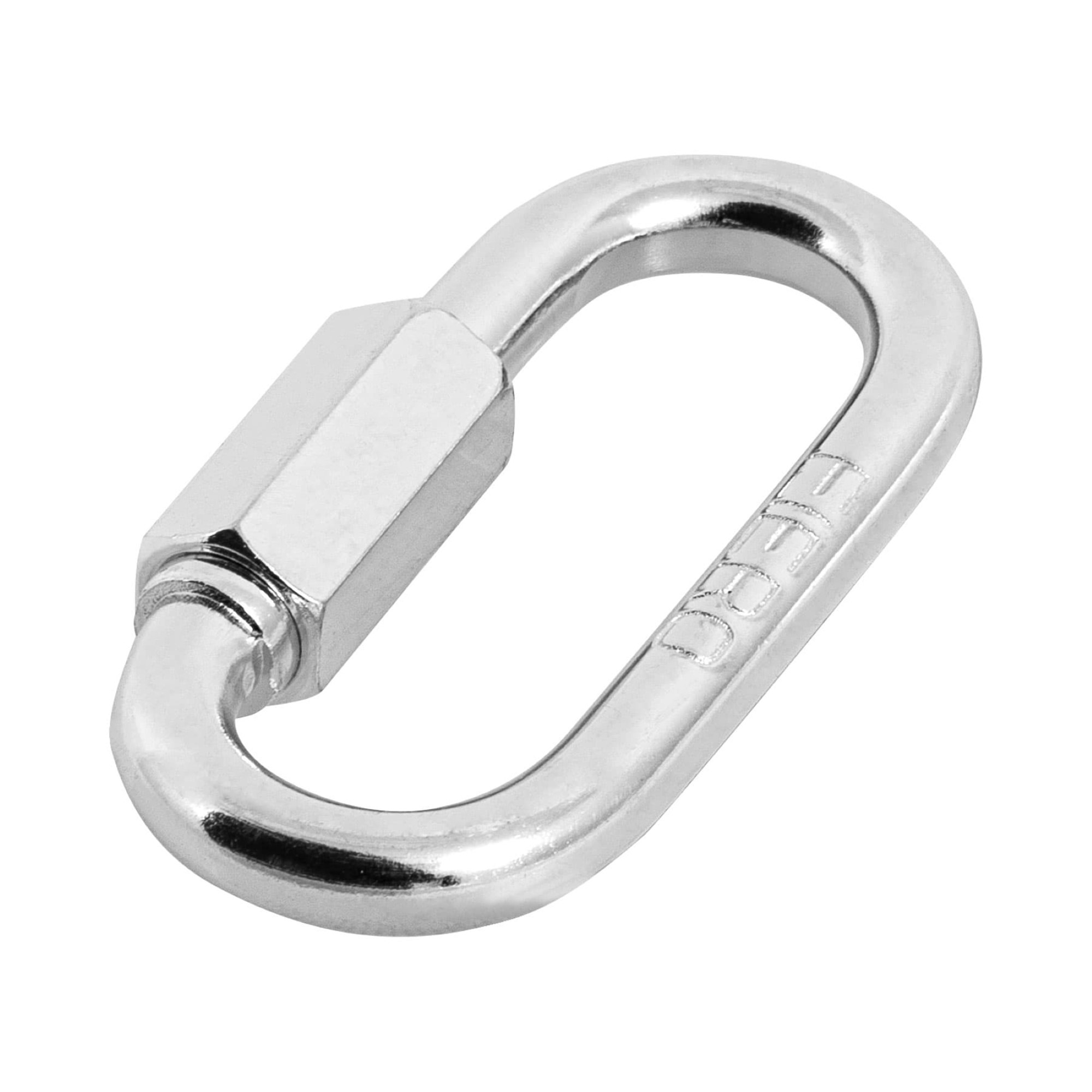 Mosquetón De 64 mm Con Tuerca De Seguridad Carga 400 Kg