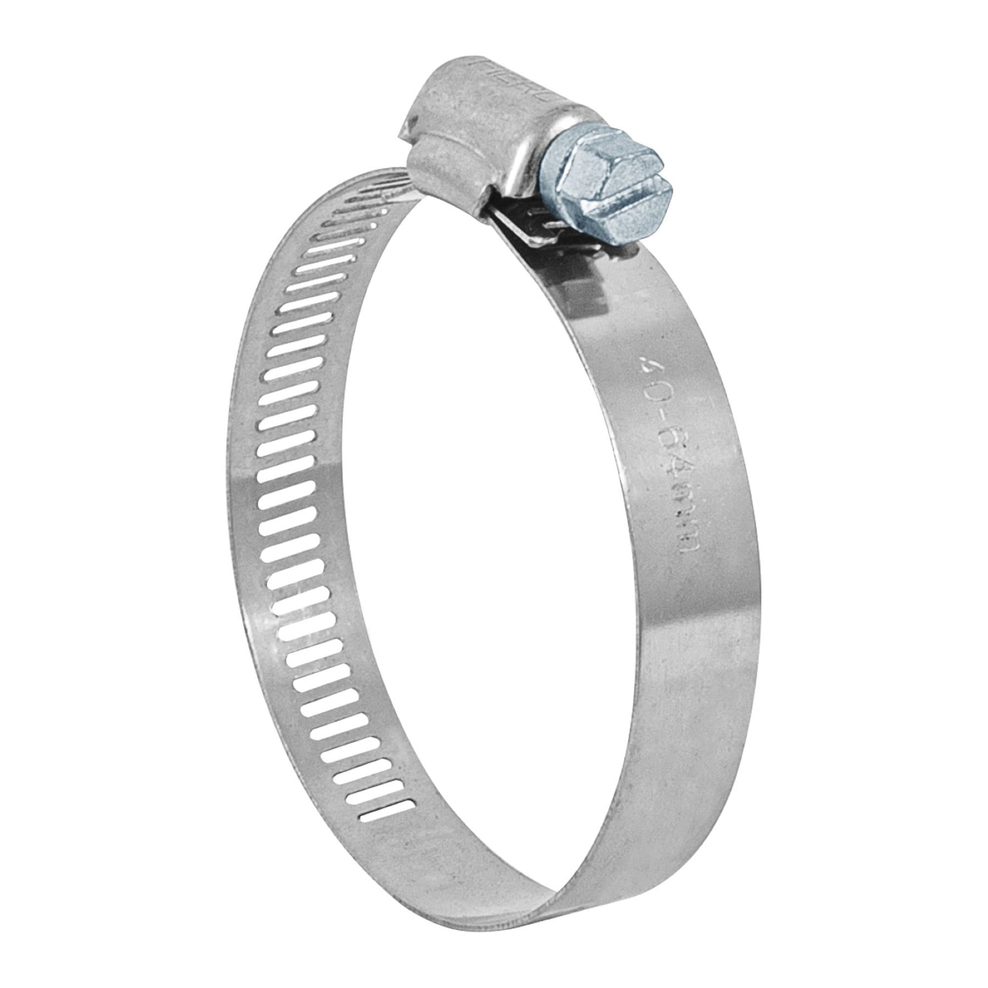 5 Abrazaderas En Acero Inoxidable Desde 40 mm A 64 mm