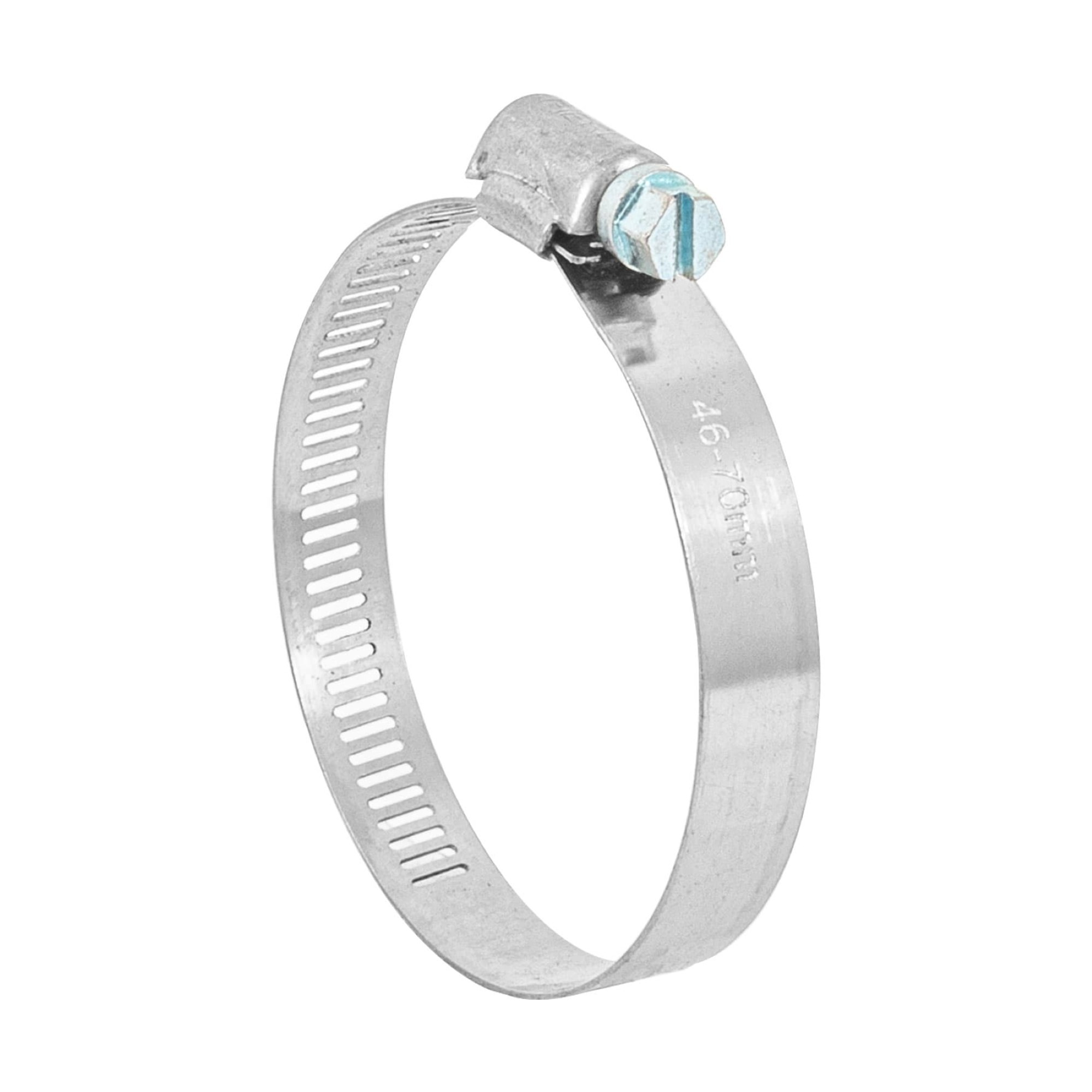 5 Abrazaderas En Acero Inoxidable Desde 46 mm A 70 mm