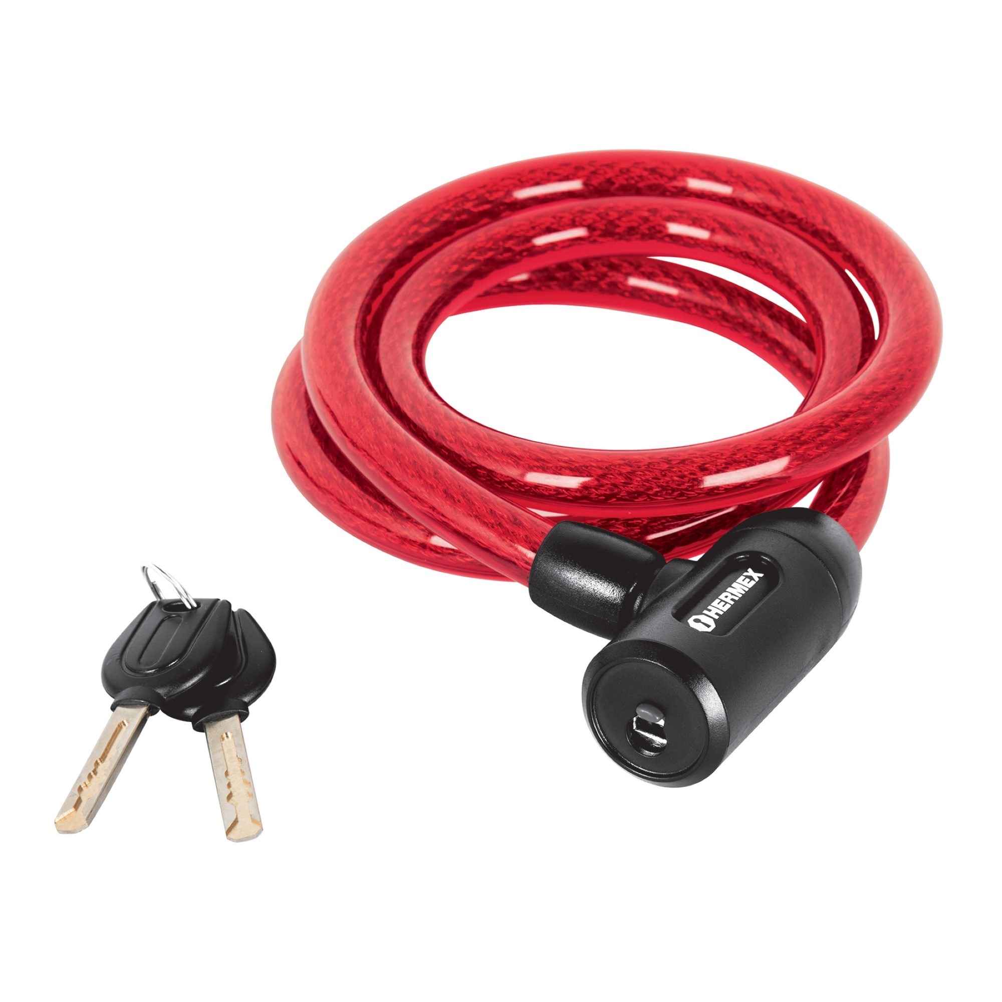 Guaya De Seguridad De 1.20 M X 15 mm Uso Rudo Con 2 Llaves