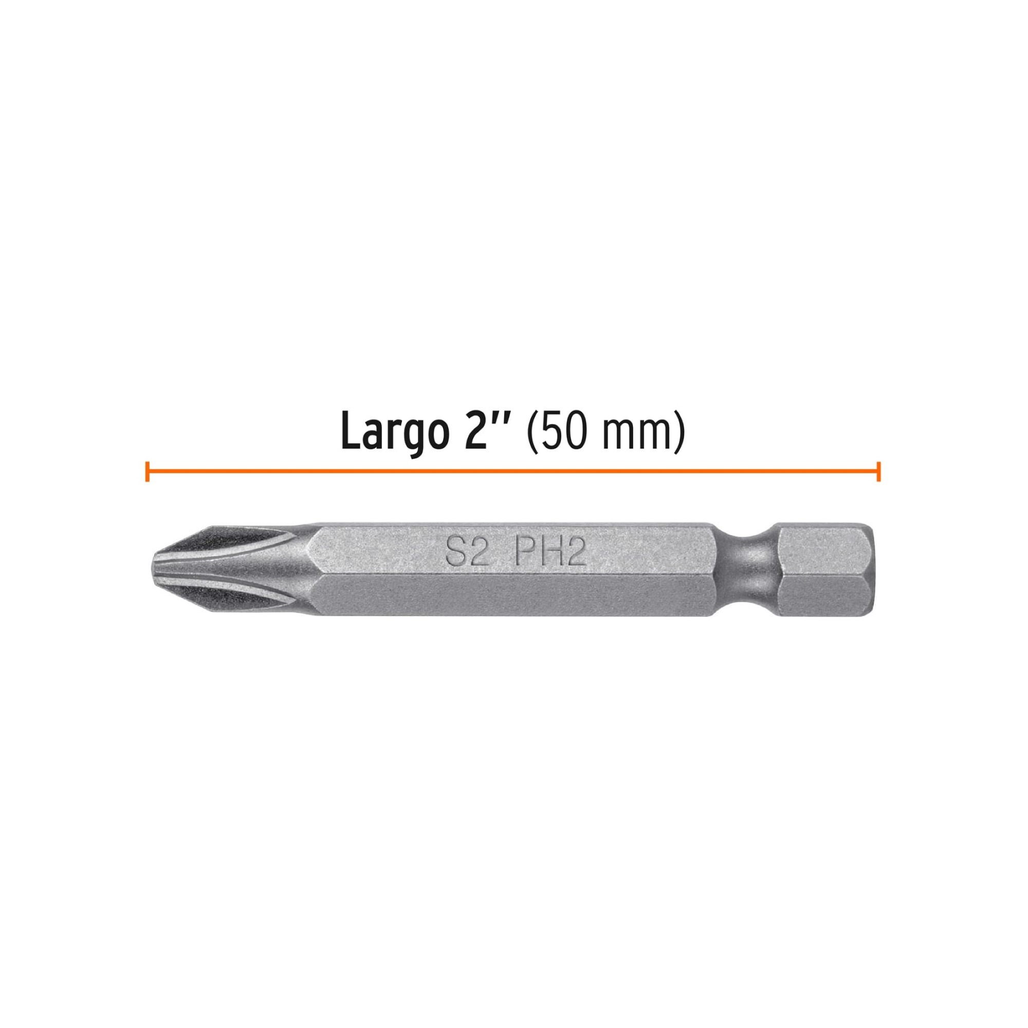 Estuche Con 50 Puntas Phillips PH2 De 2" - Imagen 3