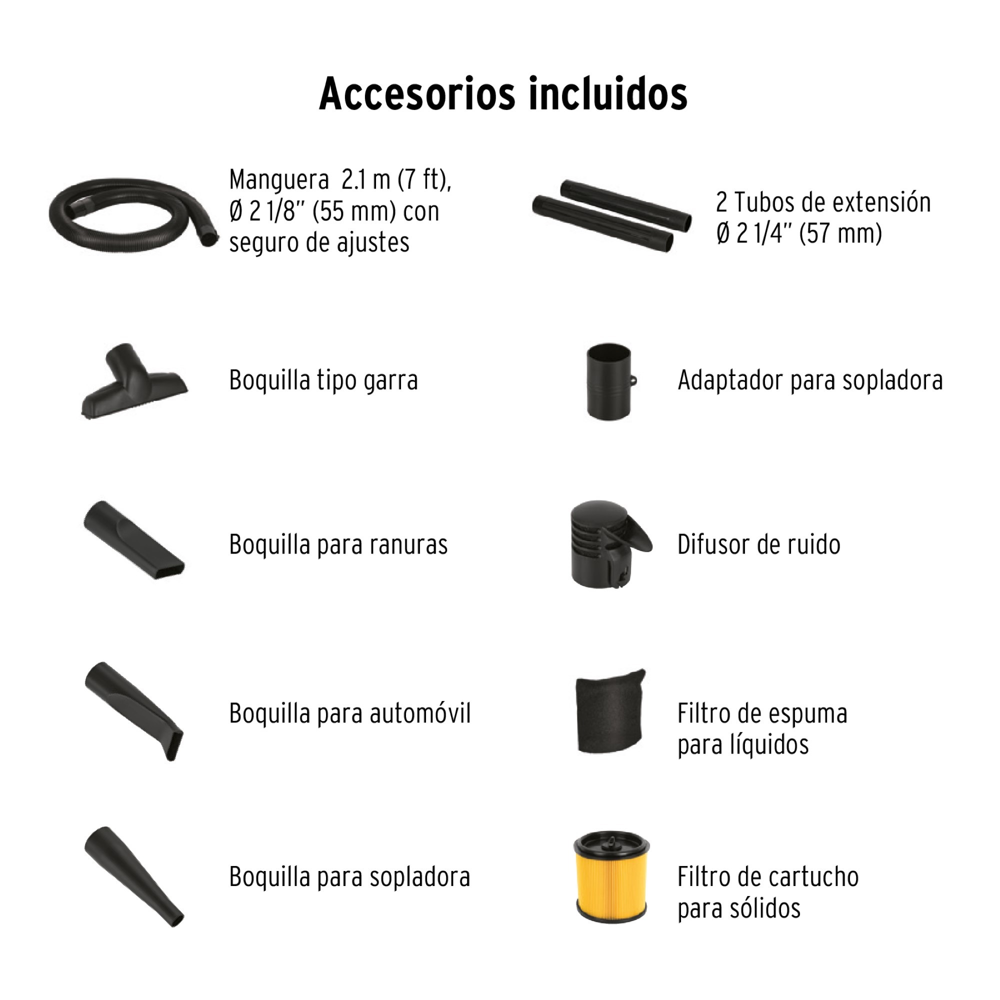 Aspiradora Y Sopladora De 45 Litros Para Sólidos Y Líquidos - Imagen 4