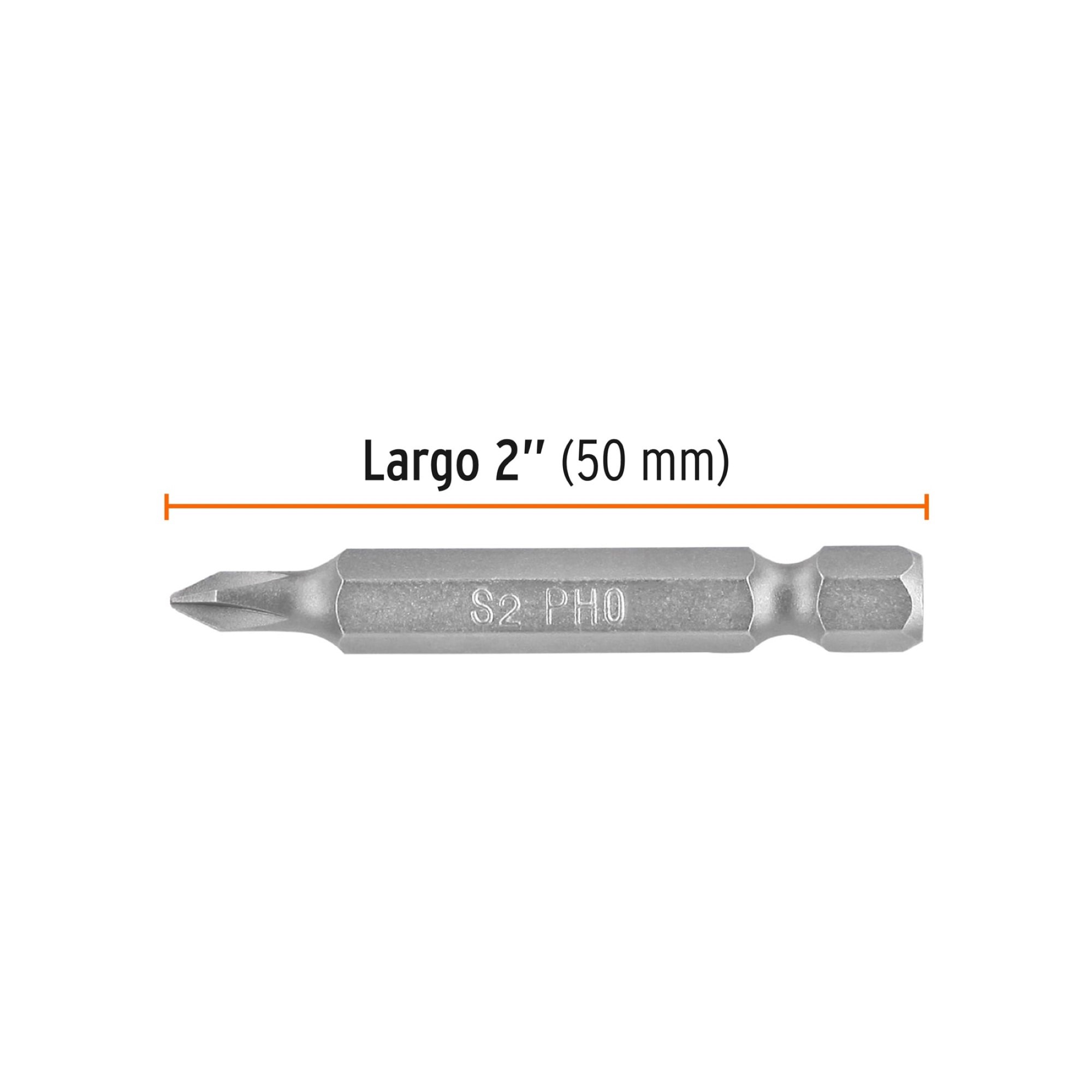 Estuche Reutilizable Con 5 Puntas Phillips Iguales PH0 De 2" - Imagen 3