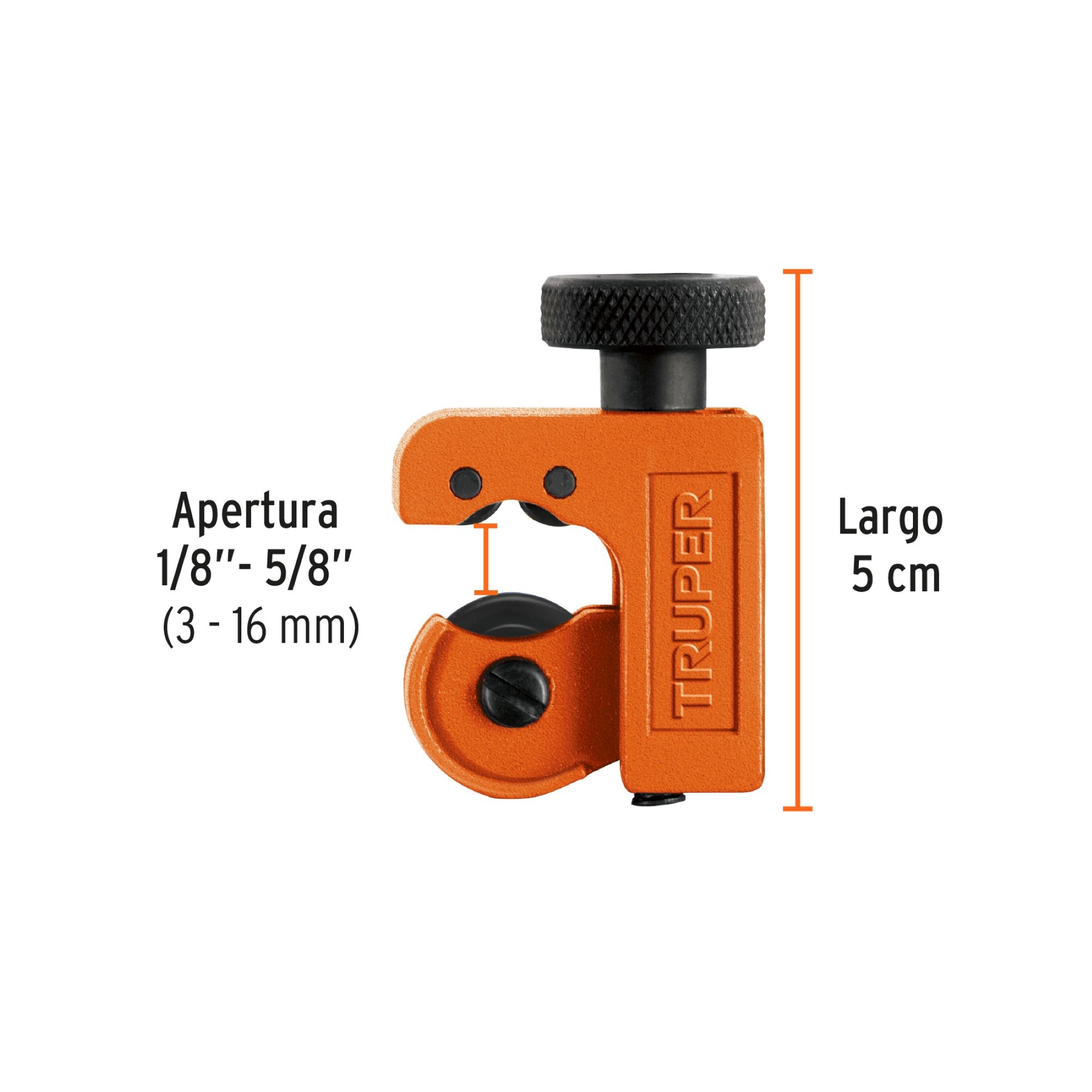 Cortador De Tubo De Cobre Profesional 1/8" Hasta 5/8" - Imagen 2