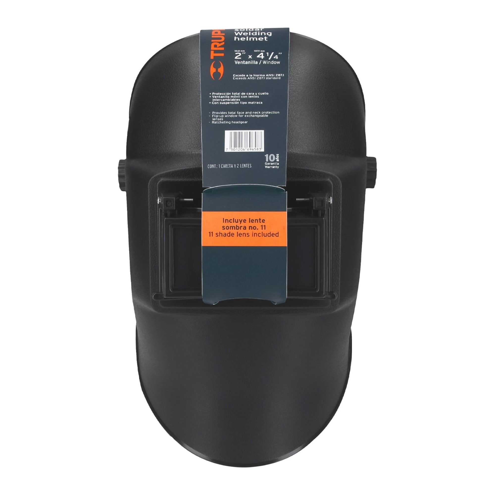 Careta Completa Para Soldar Con Visor Levantable - Imagen 4