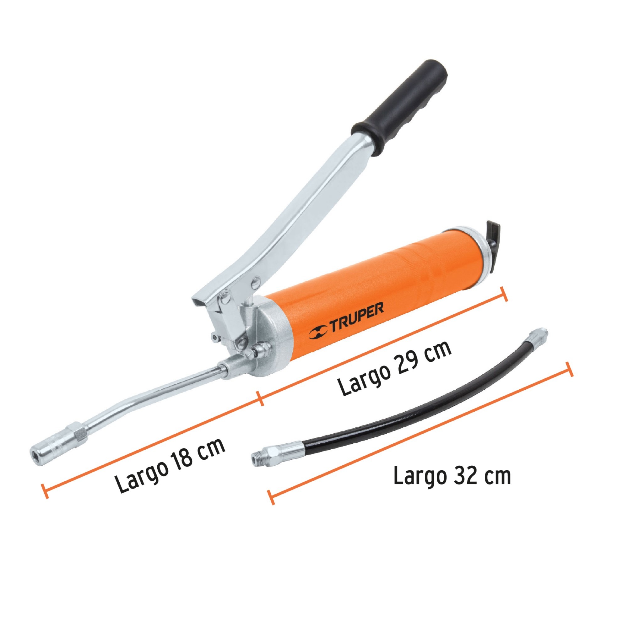Inyector De Grasa Rígida Y Flexible De 14 Oz Y 10.000 Psi - Imagen 6