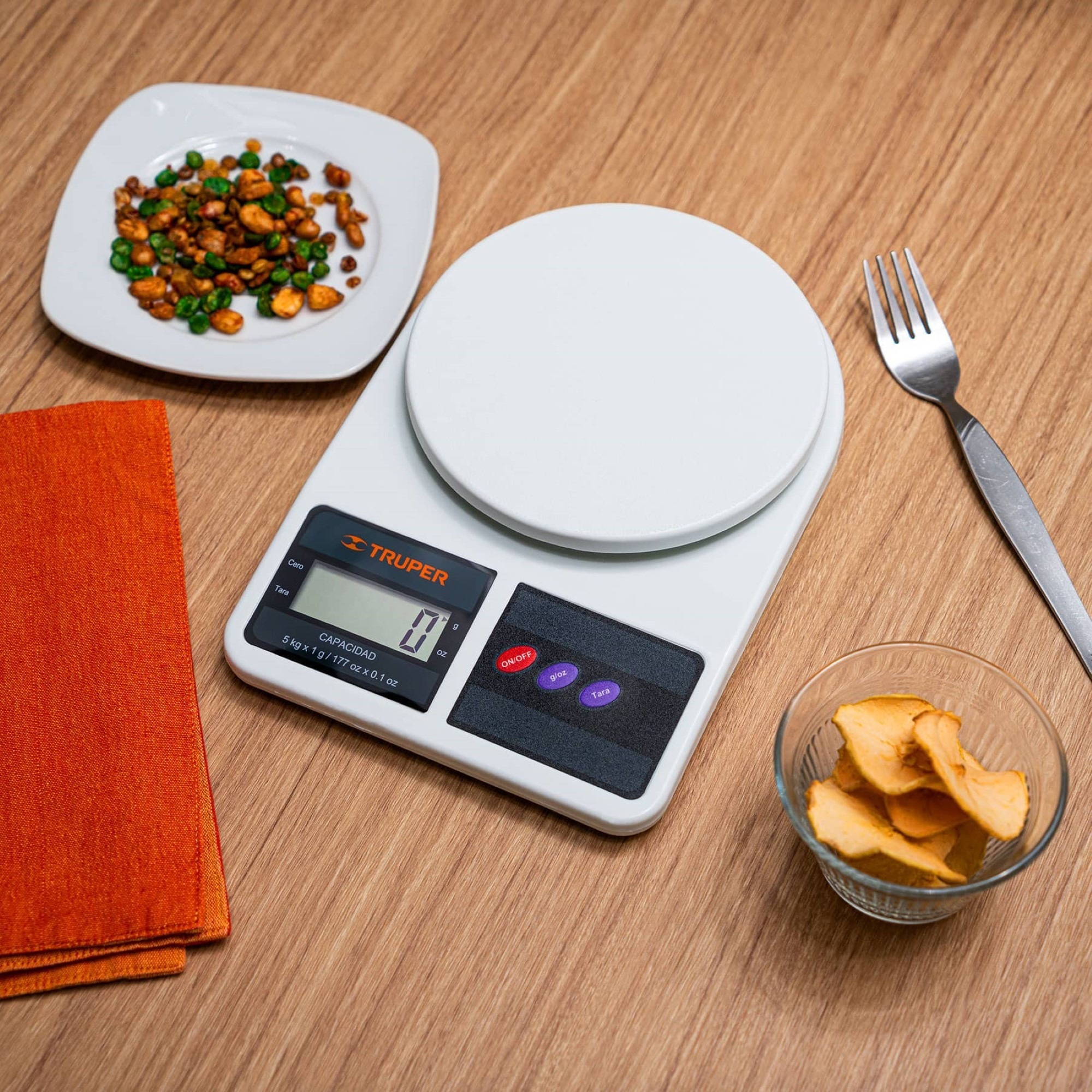Báscula O Gramera Digital Para Cocina O Dieta Hasta 5 Kg - Imagen 7