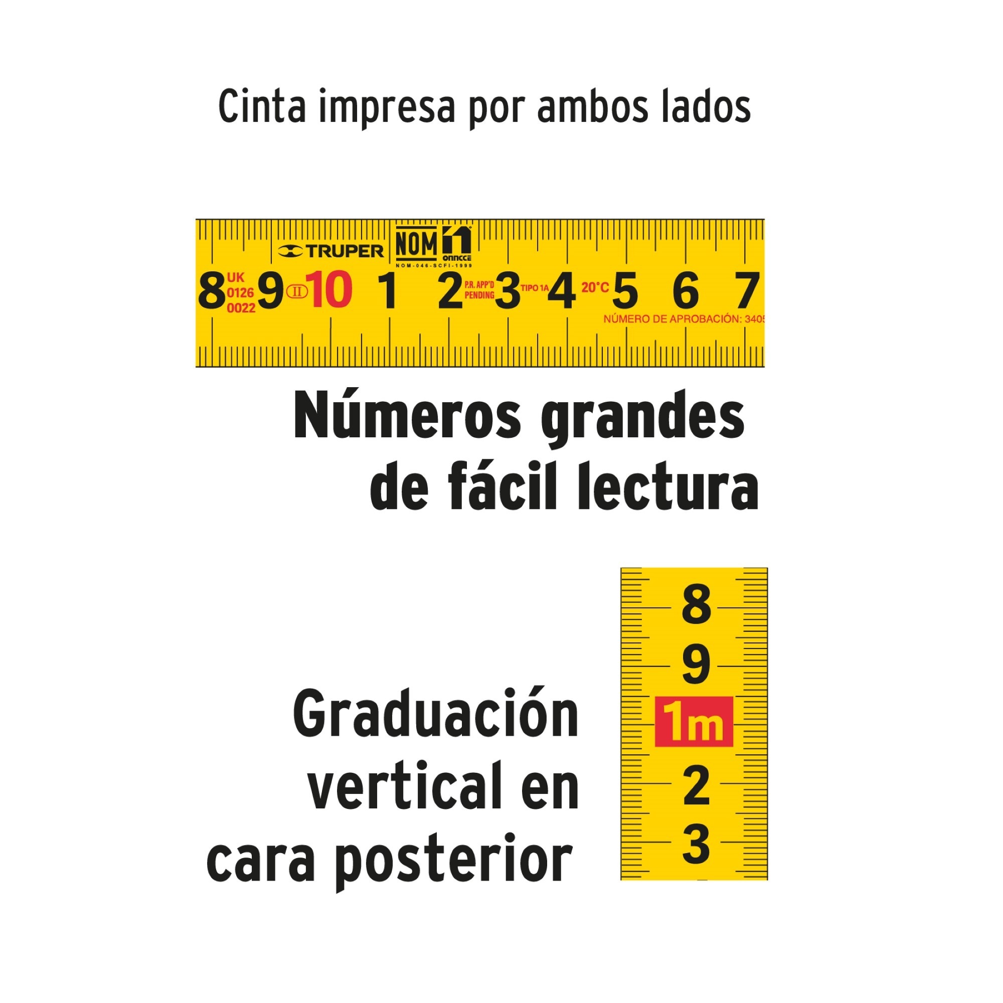 Flexómetro Gripper De 5 Metros Anti-Impacto. Uso Profesional - Imagen 5