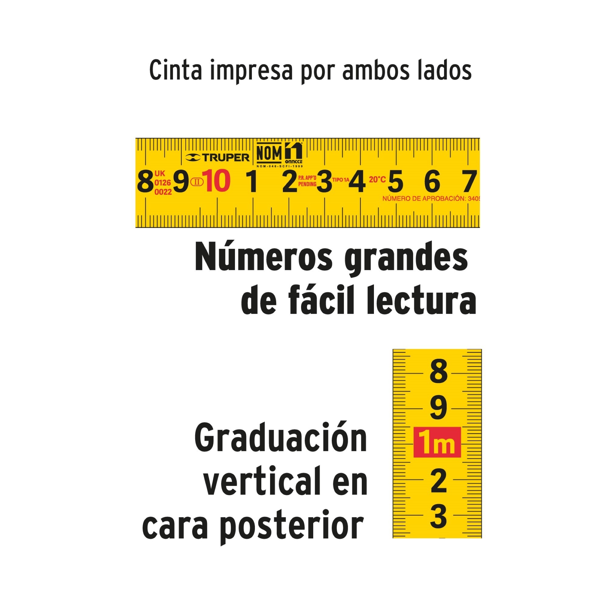 Flexómetro Gripper De 8 Metros Anti-Impacto. Uso Profesional - Imagen 5