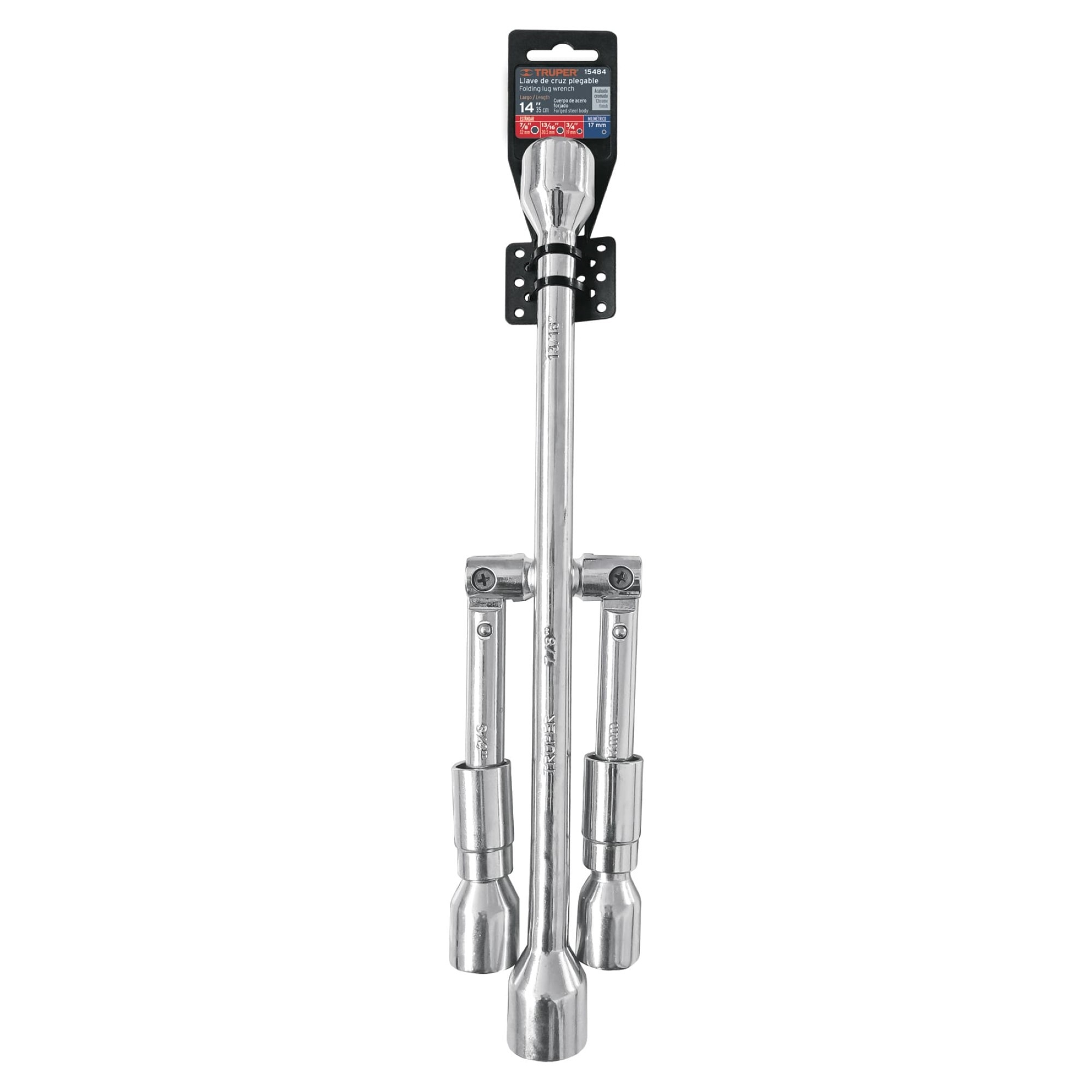 Cruceta Plegable. Copas De 17 mm. 3/4". 13/16" Y 7/8" - Imagen 6