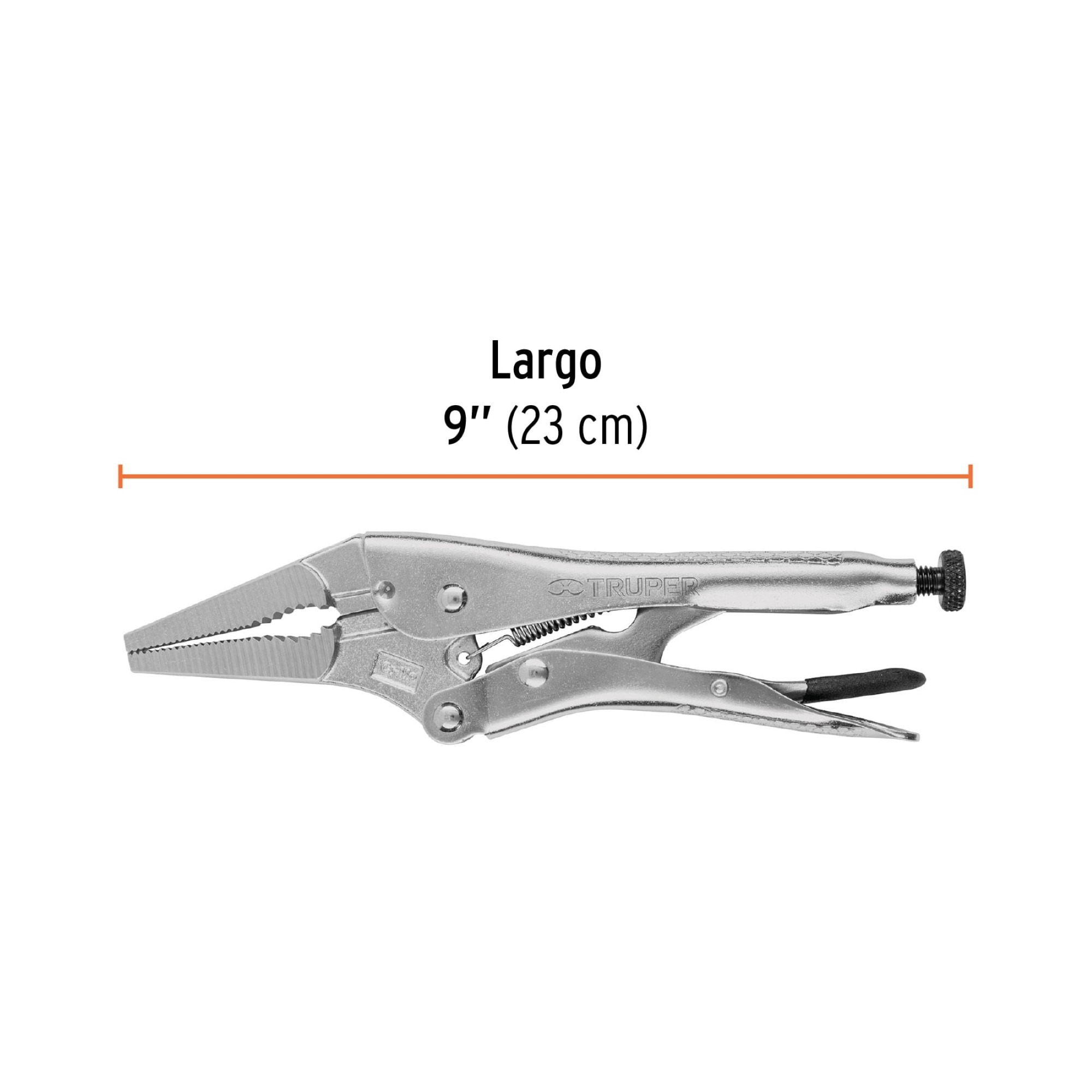 Alicate De Presión Punta Larga De 9" Hombresolo - Imagen 4