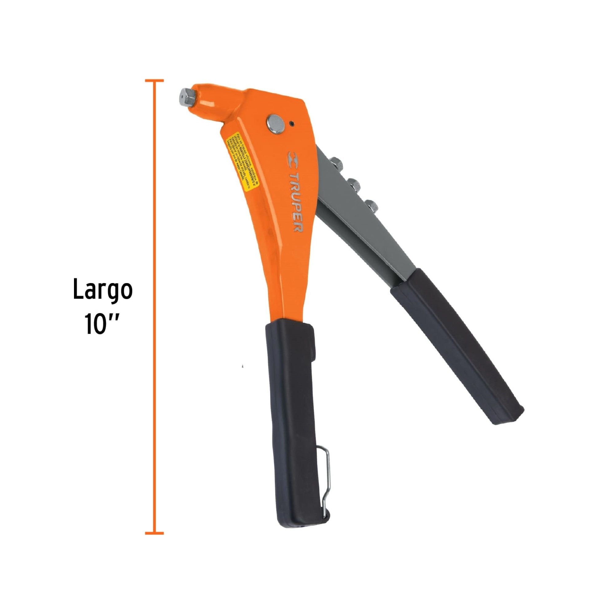 Remachadora Profesional De 10" Con Remaches Y 4 Boquillas - Imagen 4