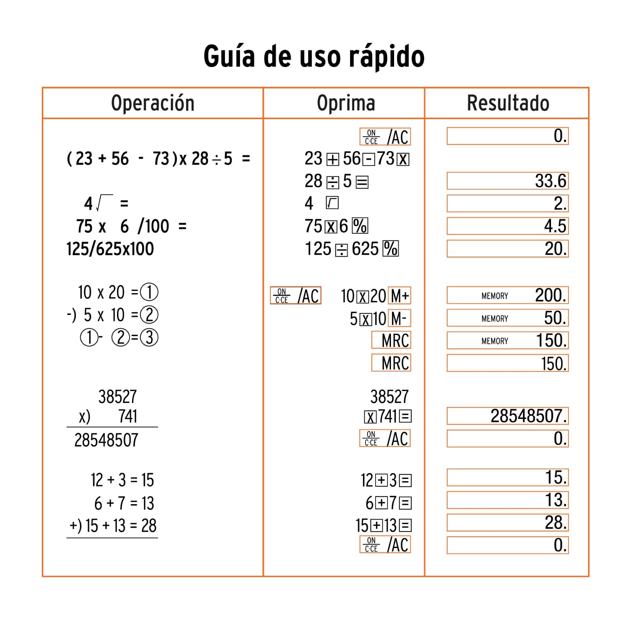 Calculadora De 12 cm X 8 cm Para Oficina. Negocio Y Hogar - Imagen 5
