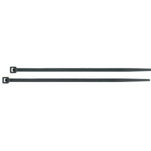 25 Amarres Plásticos De 60 cm Tensión 50 Lb Color Negro