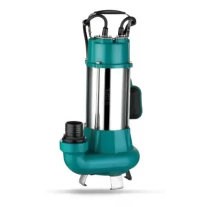 Bomba Sumergible Drenaje Aguas Residuales Hierro 1HP Inox