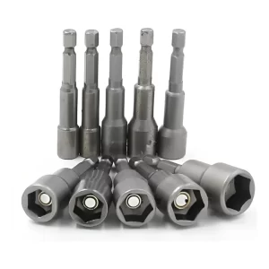 Juego De 10 Adaptadores Para Dado Magneticos 3/8"x 65mm