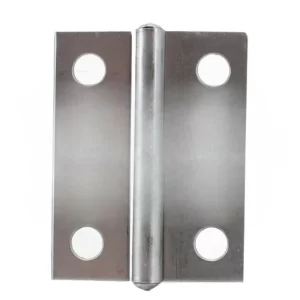 Bisagra Cuadrada Negra Sencilla De 2”