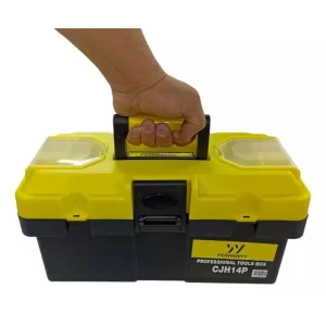 Caja De Herramientas Plástica 14" Compartimiento Interno