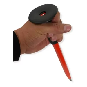 Cincel Punta De Punto 12" X 5/8 Con Mango Encauchetado