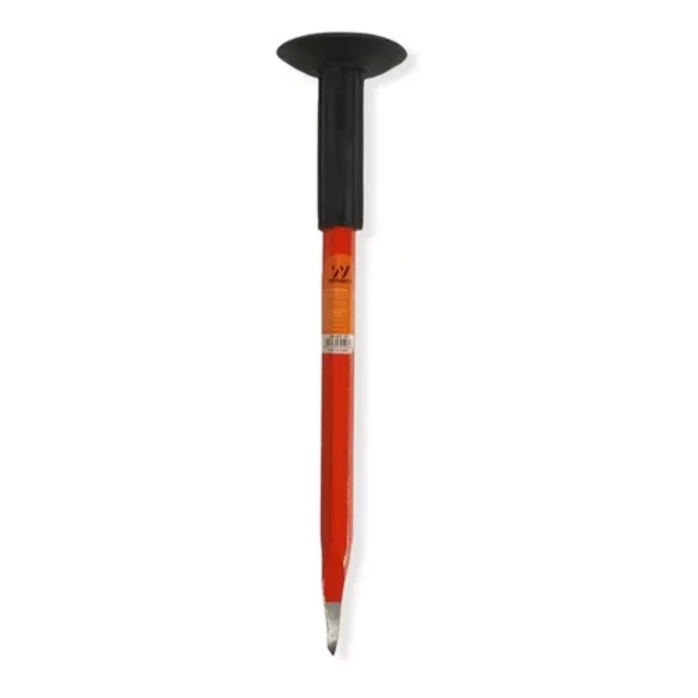 Cincel Punta De Punto 12" X 5/8 Con Mango Encauchetado - Imagen 4