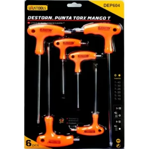 Juego Destornilladores Torx T10-T40 Mango En "T"