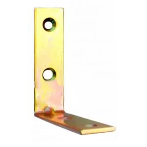 Escuadra Esquinera En Acero Plateada De 2"x2"