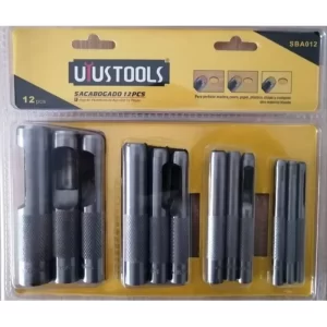 Juego De Sacabocados X 12 Pzs De 1/8 - 3/4"