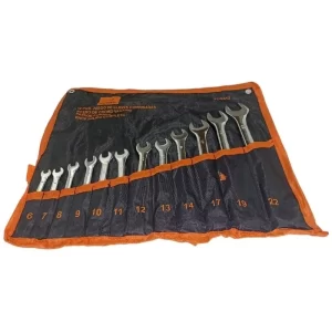 Juego De Llaves Mixtas Cr-V 12 Piezas De 6-22mm Cromado