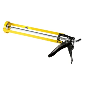 Pistola De Acero Calafateo Esqueleto Para Tubo De Silicona