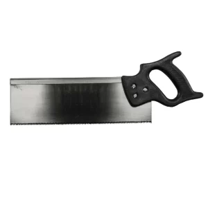 Serrucho De Costilla Para Carpintero Mango De Madera 12"