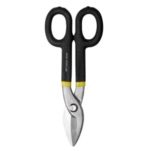 Tijeras Planas Para Hojalatero Con Mango De Pvc Y 10"