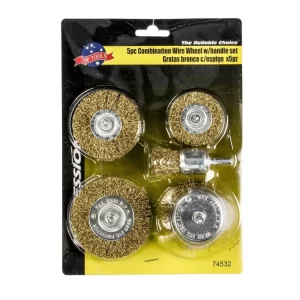 Juego De Gratas En Bronce Con Espigo X 5 Piezas