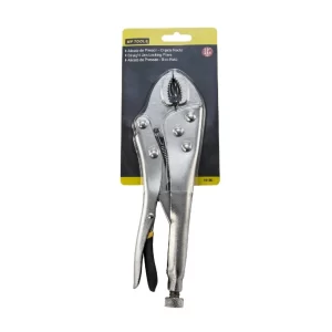 Hombresolo O Alicate Curvo De Presión Niquelado De 5"