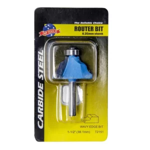 Broca Fresa Ruteadora Para Redondear Madera De 1-1/2(3/4")