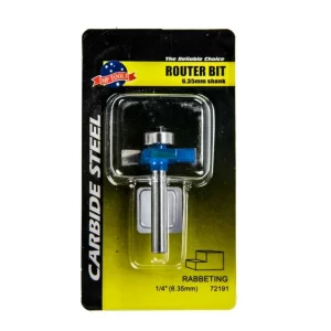 Broca Fresa Para Ruteadora En Madera De Grada 1/4"