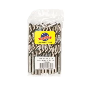 10 Brocas Econo Para Alta Velocidad Hss Polinchada 1/64"