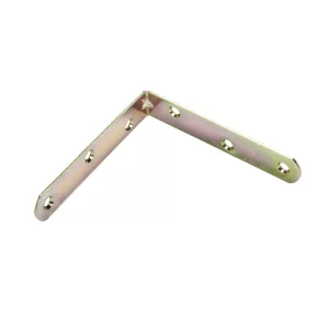 Soporte De Angulo Universal Para Pared Niquelado 100x100mm