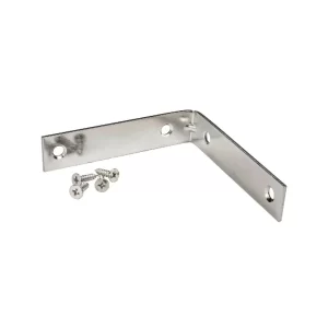 Juego De 12 Piezas De Soporte En Ángulo L De Hierro 4"