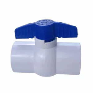 Válvula De Bola O llave De Paso En Pvc Con Rosca De 1"