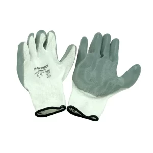 Guantes De Seguridad En Nitrilo Y Poliéster Talla L