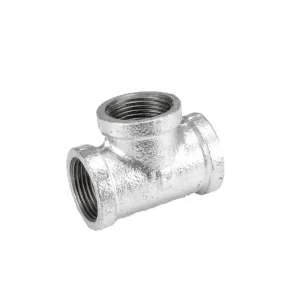 Accesorio O Union En T De Hierro Galvanizado Para Tubo 4"