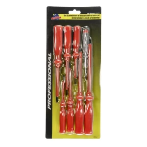 Juego Destornilladores Para electrónica x 8 Pzs Con Tester