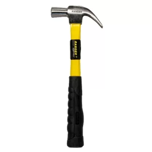 Martillo De Uña Carpintero En Acero Mango Ergonomico 12 oz