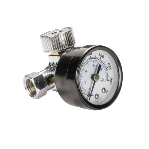 Regulador De Aire O Manometro Cuerda 1/4 Pulgada