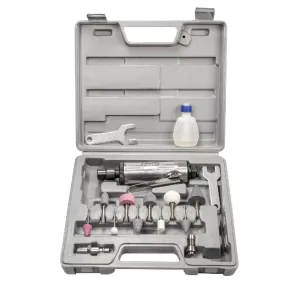 Juego De Amoladora Recta De Aire X 15 Piezas