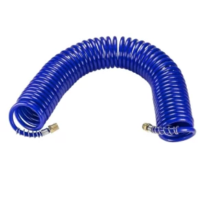 Manguera Para Compresor Tipo Resorte Azul 5 x 8mm x 10m